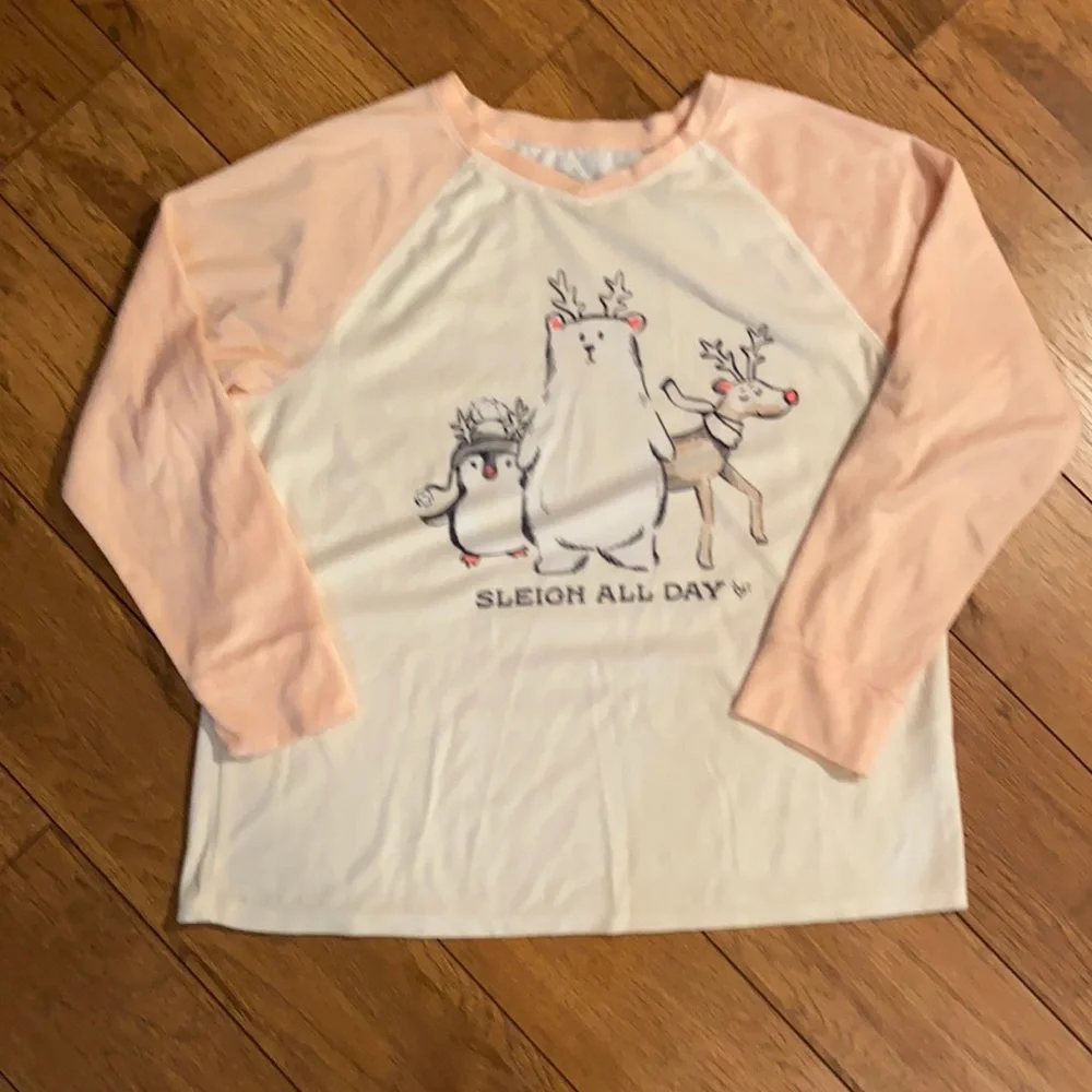 Justice Girls Pajama Top and Bottom Set